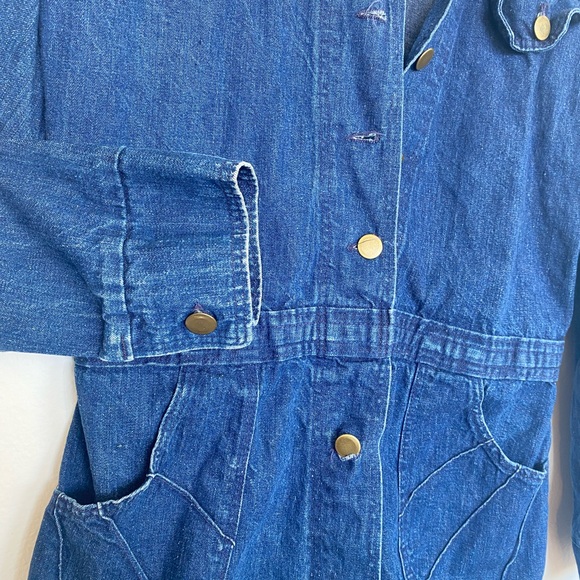 Rumble Seats Vintage denim jacket 70s - Picture 7 of 8